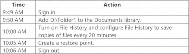 MD-100 dumps exhibit