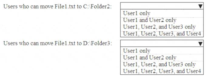 MD-100 dumps exhibit