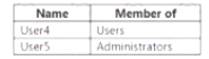 MD-100 dumps exhibit