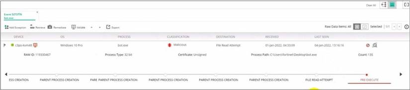 NSE5_EDR-5.0 dumps exhibit